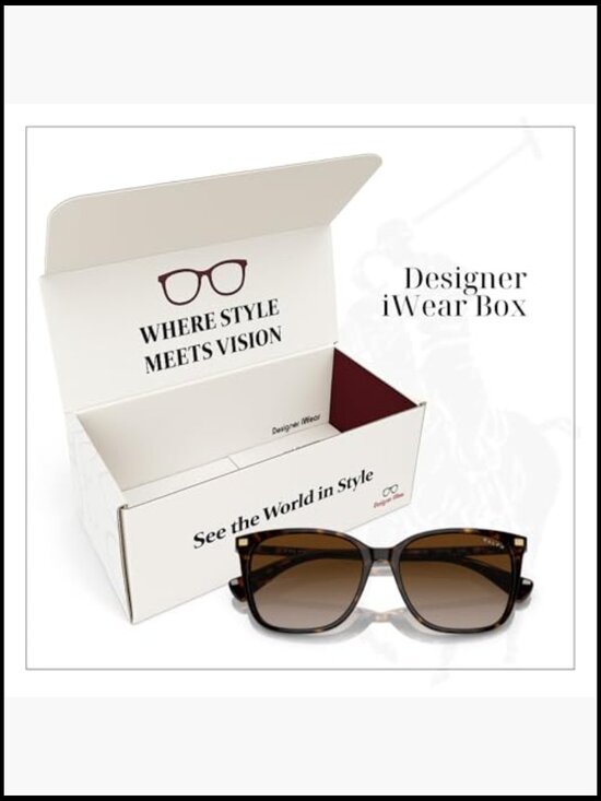 Square Acetate Frame Sunglasses + Accessory Eyewear Kit main image 4
